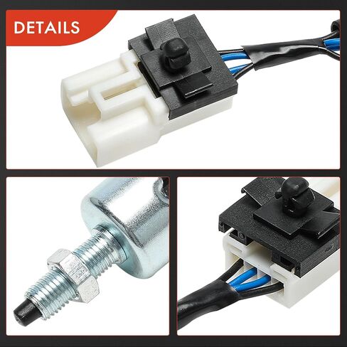 A-Premium Brake Light Switch Lamp Compatible with Toyota Tundra 2004-2006, Sequoia 2001-2007, 4 Pins in Saudi Arabia
