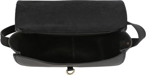 حقيبة يد من الجلد الطبيعي من Gusti - محفظة جلدية من Wiebke للنساء، حقيبة كتف تمر بالجسم مع حزام قابل للتعديل، إغلاق آمن in Kuwait