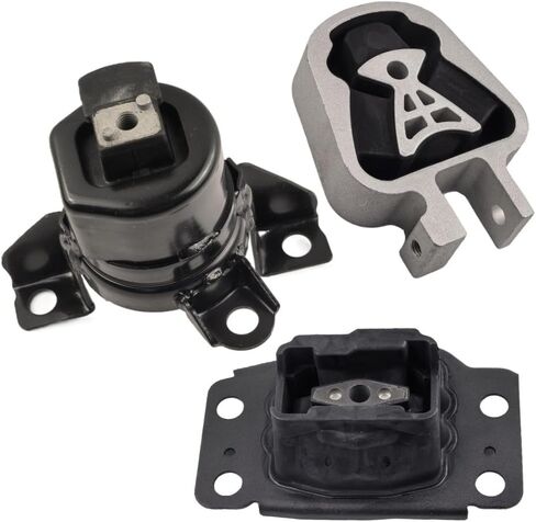 Engine Motor Mount Set 3pcs for 2013 2014 2015 2016 2017 2018 2019 2020 Ford Fusion 2.5L Automatic Motor Mount Kit A4927 A6962 A6959HY in Saudi Arabia