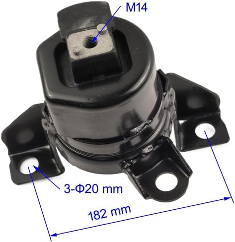 Engine Motor Mount Set 3pcs for 2013 2014 2015 2016 2017 2018 2019 2020 Ford Fusion 2.5L Automatic Motor Mount Kit A4927 A6962 A6959HY in Saudi Arabia