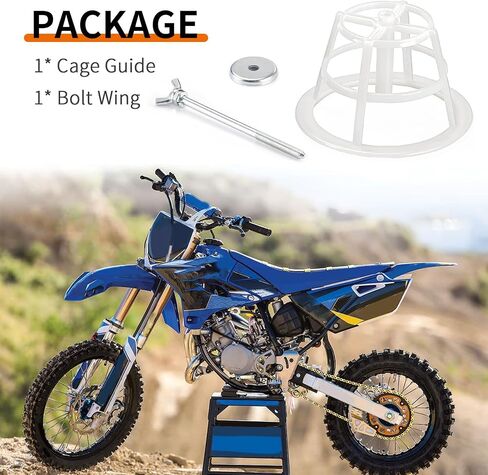 قفص فلتر الهواء ومجموعة الترباس لياماها YZ85 YZ 85 2002-2024 in Saudi Arabia
