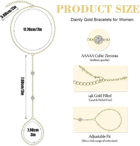 1pc Ladies' Alloy Inlaid Bracelet Is Fashionable, Lightweight, Luxurious, Elegant, And Versatile For Daily Wear And Party Accessories in Saudi Arabia