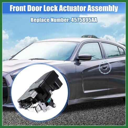Motoforti Front Left Door Lock Latch Actuator Front Driver Side Power Door Latch Assembly Fit for Chrysler 300 Sedan 05-10 No.4575895AA - Pack of 1 Long-lasting in Saudi Arabia