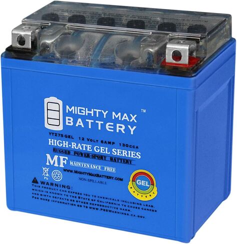 Mighty Max Battery 12V 6AH GEL Battery for Yamaha 450 WR450F 2003-2007 in Saudi Arabia