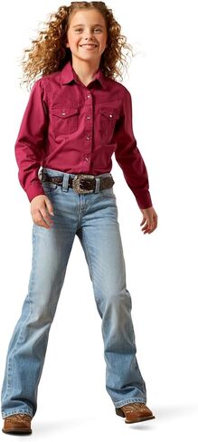 ARIAT Girl's Aisha Regular Fit Boot Cut Jeans in Saudi Arabia