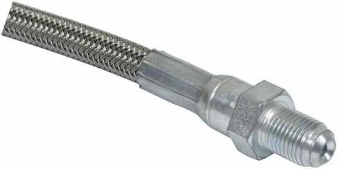 طقم خط فرامل من الفولاذ المقاوم للصدأ المضفر من إمبي، 4 قطع، متوافق مع VW 71-73 S/B النوع 1، #5588 in Saudi Arabia