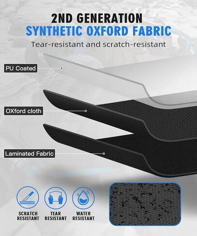 Maverick X3 Under Seat Storage Bag, Synthetic Oxford Fabric, Large Capacity X3 Storage Accessories Bag Tool Organizer Bag, Wear-resistant, Compatible with Can AM Maverick X3 2017-2023, Blue in Saudi Arabia