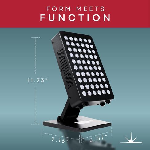 FX35 Portable Red Light Therapy Device for Face,Rechargeable Near Infrared Light Therapy Panel for Body Pain Relief, FSA Eligible Items Only List in Kuwait