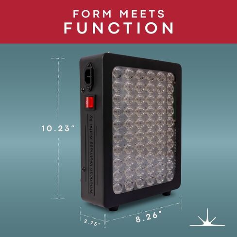 جهاز العلاج بالضوء الأحمر المحمول للوجه FX35، لوحة العلاج بالضوء الأحمر القريبة من الأشعة تحت الحمراء القابلة لإعادة الشحن لتخفيف آلام الجسم، قائمة العناصر المؤهلة فقط من FSA in Kuwait