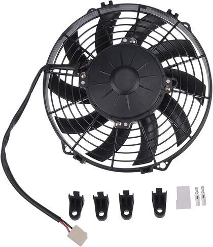New 12V Electric Cooling Radiator Fan Blower 30100339 Compatible with SPAL VA07-AP7/C-31S in Saudi Arabia