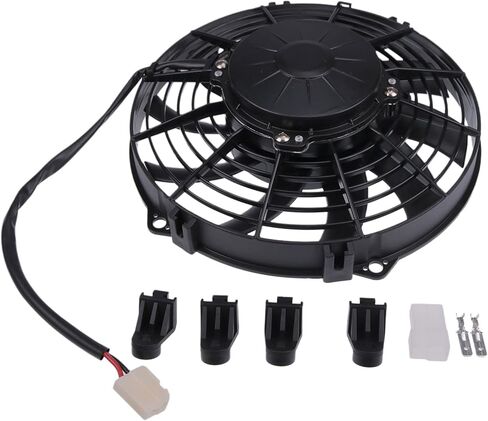 New 12V Electric Cooling Radiator Fan Blower 30100339 Compatible with SPAL VA07-AP7/C-31S in Saudi Arabia