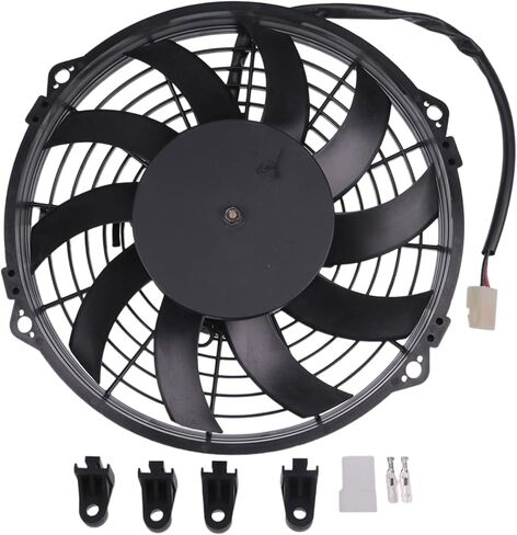 New 12V Electric Cooling Radiator Fan Blower 30100339 Compatible with SPAL VA07-AP7/C-31S in Saudi Arabia