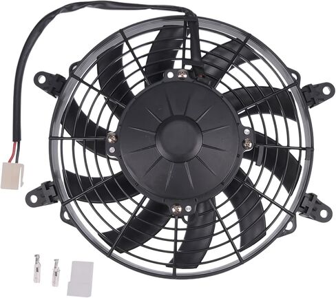 New 12V Electric Cooling Radiator Fan Blower 30100339 Compatible with SPAL VA07-AP7/C-31S in Saudi Arabia