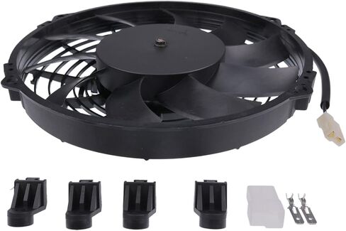 New 12V Electric Cooling Radiator Fan Blower 30100339 Compatible with SPAL VA07-AP7/C-31S in Saudi Arabia
