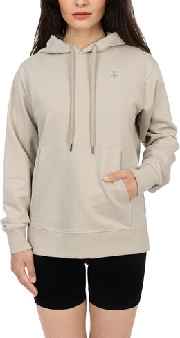 سويت شيرت نسائي كاجوال بقلنسوة من Orolay - بلوفر بغطاء للرأس بأكمام طويلة، بلوفر رياضي ربيعي مع جيب in Kuwait