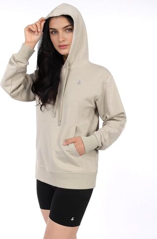 سويت شيرت نسائي كاجوال بقلنسوة من Orolay - بلوفر بغطاء للرأس بأكمام طويلة، بلوفر رياضي ربيعي مع جيب in Kuwait