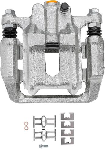 محور ديترويت - فرجار الفرامل الخلفية لـ 2003-2011 Honda Element 2001-2003 CL 1999-2008 TL فرجار فرامل قرصية مع استبدال الدعامة [يتوفر خيار المكبس المعدني فقط] in Saudi Arabia