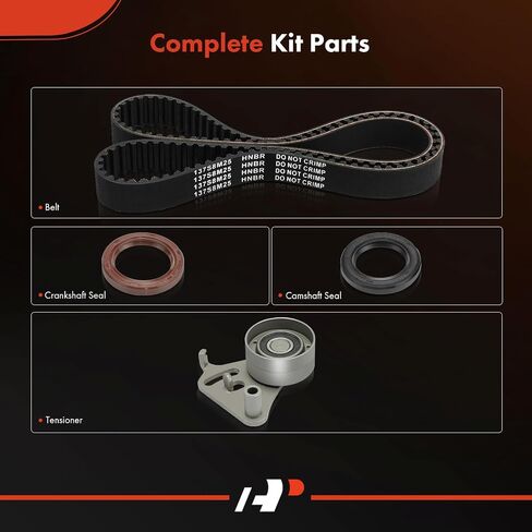طقم حزام توقيت المحرك الممتاز متوافق مع Honda Passport 1994-1996 & Isuzu Amigo 1989-1994، Pickup 1988-1995، Rodeo 1991-1997، Trooper 1988-1991 - 2.6L in Saudi Arabia