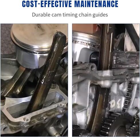 Cam Timing Chain Guides Compatible with XR650L 1993-2024 XR600R 1988-2000 NX650 1988-1989 OEM# 14620-MN9-870 14511-MN9-003 in Saudi Arabia