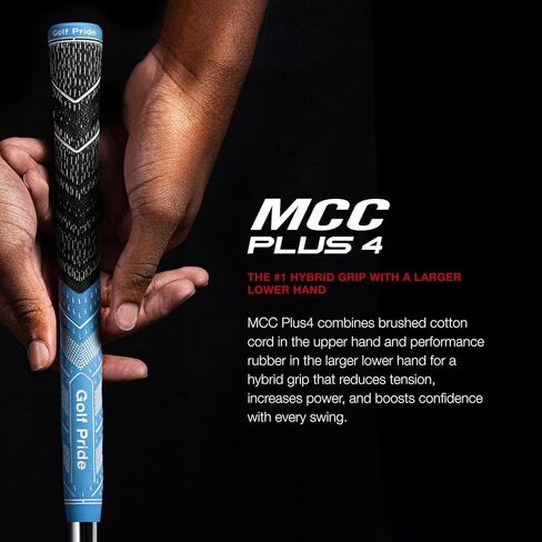 Golf Pride MCC Plus4 Midsize 60 Navy/Orange - 1 Pack in Saudi Arabia