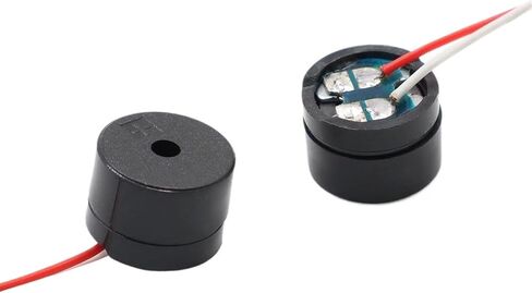 10PCS 12085 16R Passive Buzzer with Wire AC 12MMx8.5MM Resistance in Common Use Mini Piezo Buzzers in Saudi Arabia