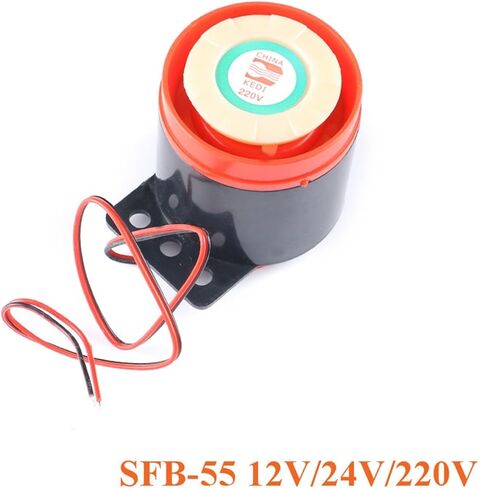 SFB-55 High Decibel Active Buzzer Alarm Speaker 12V 24V 220V SFB55 DC6-12V Buzzes(24V) in Saudi Arabia
