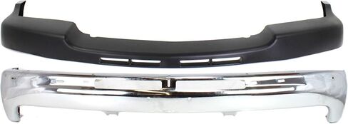 Garage-Pro Front Bumper KIT For Chevrolet Silverado 2500 HD 2001-2002, Silverado 3500, Chrome Front Bumper Replacement in Saudi Arabia