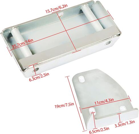 labwork Front Steel Suspension Swap Bracket Kit Pair Replacement for Ford F100 F100 in Saudi Arabia