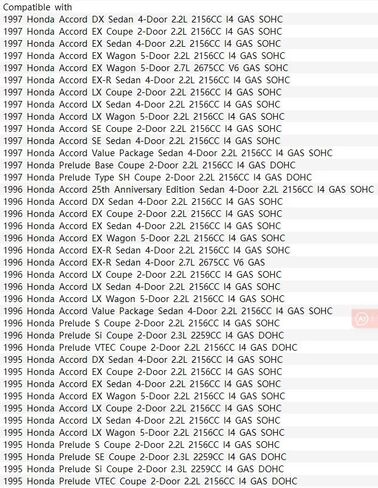 مجموعة جسم الخانق لحقن الوقود 16400-P0G-A61 16400P0GA61 الكهربائية المتوافقة مع Accord 2.2L 1995-1997 in Saudi Arabia