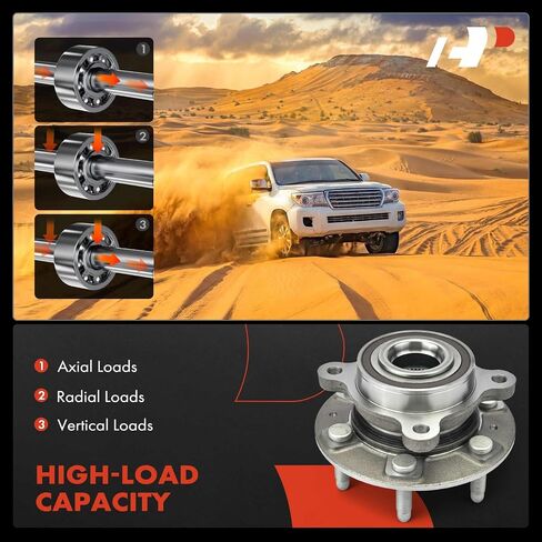 A-Premium Rear Wheel Bearing and Hub Assembly Compatible with Chevrolet Tahoe 2021-2022, Suburban 2021-2022 & GMC Yukon 2021-2022, Yukon XL 2021-2022 & Cadillac Escalade 2021-2022 in Saudi Arabia