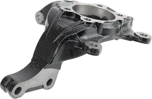 TRQ Front Left Steering Knuckle Drivers Side Compatible with 2015-2018 Chevrolet City Express 2011-2017 Nissan Juke 2018-2019 Kicks 2011-2020 LEAF 2013-2020 NV200 2013-2019 Sentra in Saudi Arabia