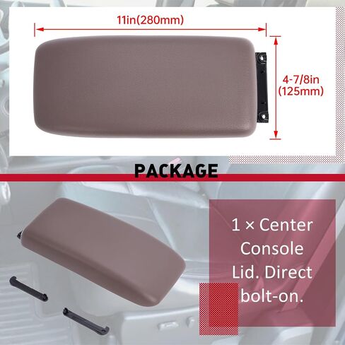 HECASA Center Console Lid Latch Compatible with 1995-2000 Toyota Tacoma 4Runner Replacement for 5890535040E0 Plastic Armrest Door in Saudi Arabia