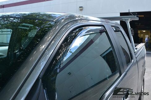 for 2004-2014 Ford F-150 Extended Cab | EOS Visors in-Channel Side Window Vents Rain Guard Deflectors in Saudi Arabia
