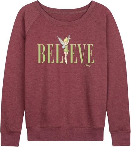 Disney Tinker Bell - Believe - Ladies French Terry Pullover in Saudi Arabia