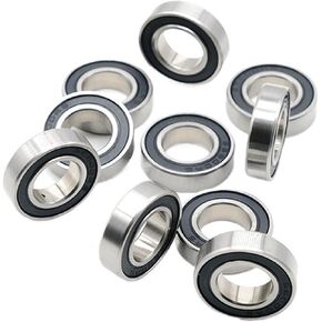 10Pcs S6800-2RS 10x19x5mm Stainless Steel Ball Bearing Ball Bearing Anti Rust Bicycle Bearing in Saudi Arabia