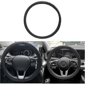 BESULEN Car Steering Wheel Cover, Anti-Slip Silicone Vehicle Steer Wheel Protector, Automotive Interior Steering Wheel Protective Guard Accessories, Universal Fit for Most Car Models (Dark Grey) in Saudi Arabia