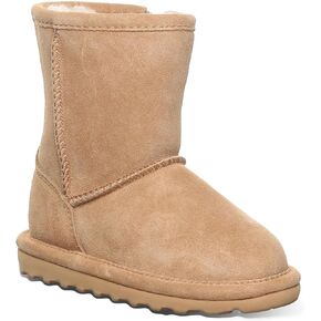 BEARPAW Elle Youth Iced Coffee Size 1 | Youth's Boot Classic Suede | Youth's Pull On Boot | Comfortable Winter Boot in Kuwait