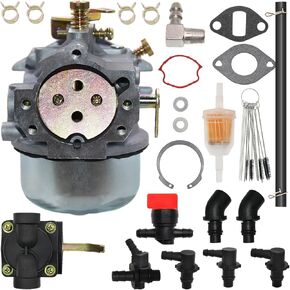 Carburetor Carb for Kohler Magnum M18 MV18 M20 MV20 KT17 KT18 KT19 Cast Iron 18HP 20HP 17HP 52-053-09 52-053-18 52-053-28 with Fuel Pump in Saudi Arabia