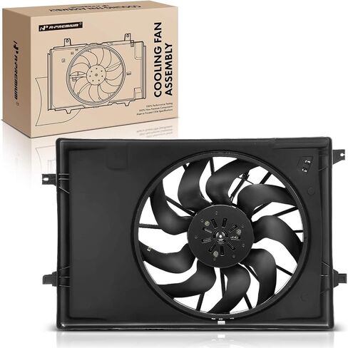 A-Premium Engine Radiator Cooling Fan Assembly with Brushless Motor Compatible with Select Kia Models - Telluride 2020 2021 2022 2023 - Replace# 25380S9000 in Saudi Arabia