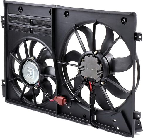 OCPTY Radiator Cooling Fan fit for 2006-2013 for Audi for A3 / 2006-2013 for Audi for A3 Quattro / 2005-2006, 2008-2009 for Audi for TT / 2008-2017 for Audi for TT Quattro,Replace 621460 Cooling Fan in Saudi Arabia