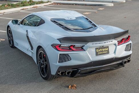 استبدال لموديلات شيفروليه كورفيت C8 لعام 2020 | جناح خلفي لغطاء صندوق السيارة الخلفي من EOS Performance (ألياف الكربون) in Saudi Arabia