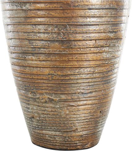Deco 79 Bamboo Wood Decorative Vase Antique Inspired Pot Centerpiece Vase, Vase for Home Decoration 8" x 8" x 21", Brown in Saudi Arabia