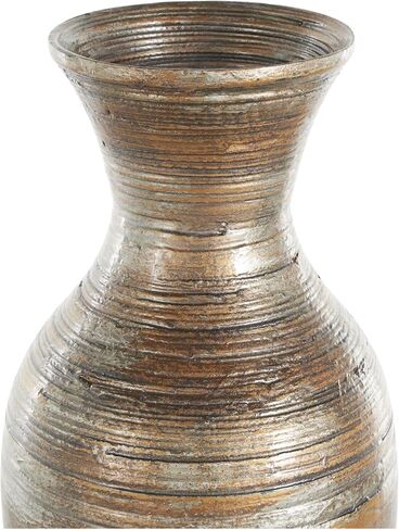 Deco 79 Bamboo Wood Decorative Vase Antique Inspired Pot Centerpiece Vase, Vase for Home Decoration 8" x 8" x 21", Brown in Saudi Arabia