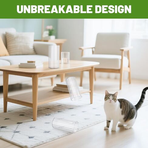 Suream Flower Vase, 7.8 Inch Tall Plastic Cylinder Vases for Centerpieces, Hurricane Candle Holder for Wedding Party Home Table Decor in Kuwait