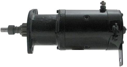 New USA! Built 6V Starter Compatible with Jeep Willys 1943-1952 Willys CJ2A 1945 Replaces 46-29 MZ4113 S-5043 44-9808 91-06-1852 MZ4199 in Saudi Arabia