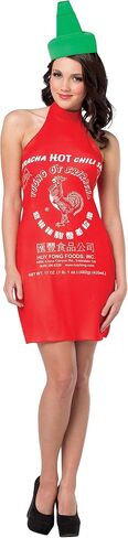 Rasta Imposta Sriracha Dress Halloween Costume, Women's Size 4-8 in Saudi Arabia