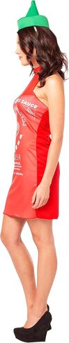 Rasta Imposta Sriracha Dress Halloween Costume, Women's Size 4-8 in Saudi Arabia