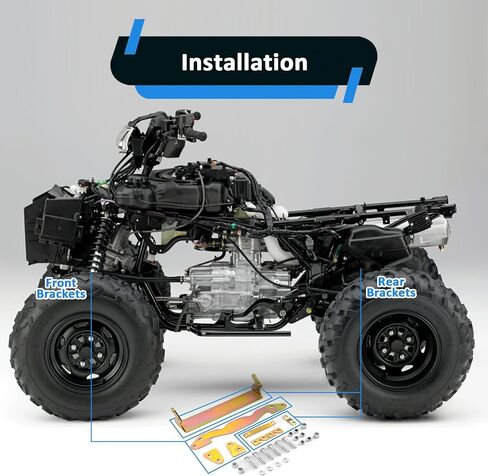 Wsays 2" Lift Kit Front & Rear Suspension Lift Kit Compatible with Honda Foreman Rubicon 500 2001-2014 in Saudi Arabia