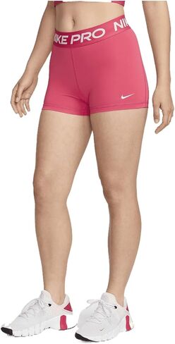 Nike ProWomen's 3" Shorts (Aster Pink/White, CZ9857-629) Size X-Large in Saudi Arabia