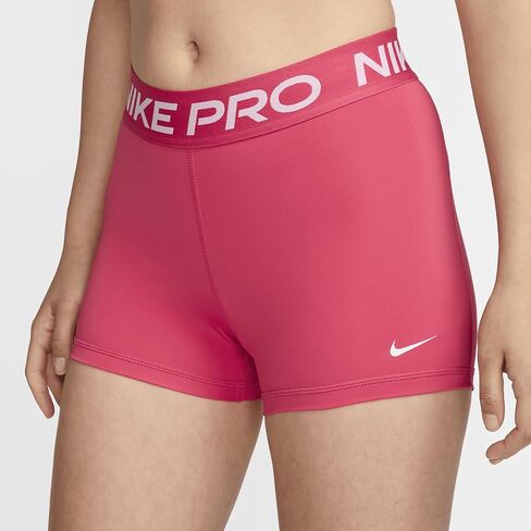 Nike ProWomen's 3" Shorts (Aster Pink/White, CZ9857-629) Size X-Large in Saudi Arabia